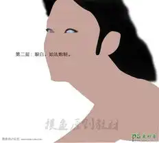 ps鼠绘教程鼠绘逼真效果的现在美女头像,ps鼠绘美女实例教程2