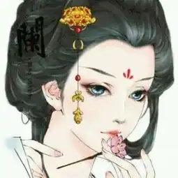古装美女头像图描眉