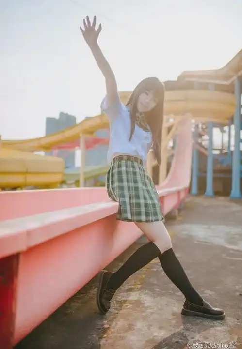 清新甜美,笑容好阳光的jk美少女,好舒服好甜的感觉
