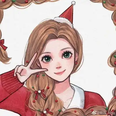 白羊座头像女卡通图片迪