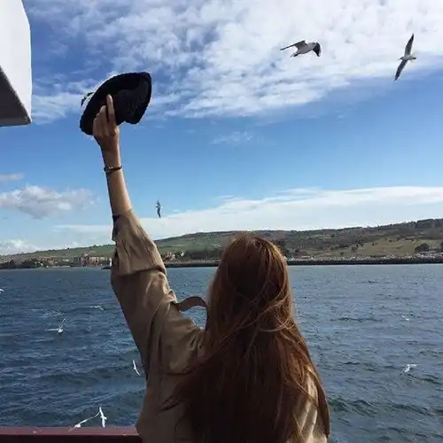 女生头像背影照片ins高