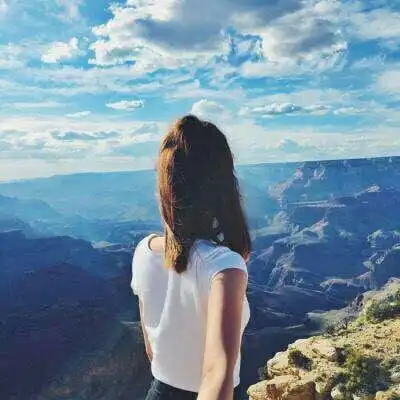 背景头像女背影头像女生唯美漂亮