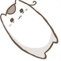 白色动物动画头像卡通微信头像图片大全