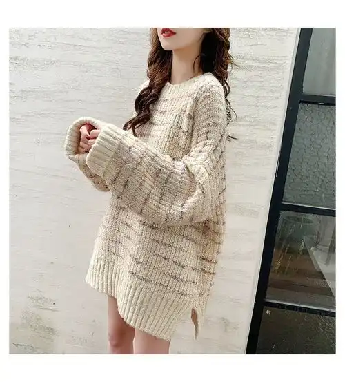 学生女头像针织衫