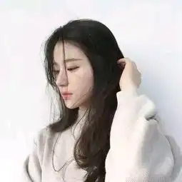 高清图片女生头像图片话