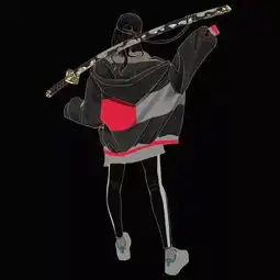 女生狼尾头像时装系统
