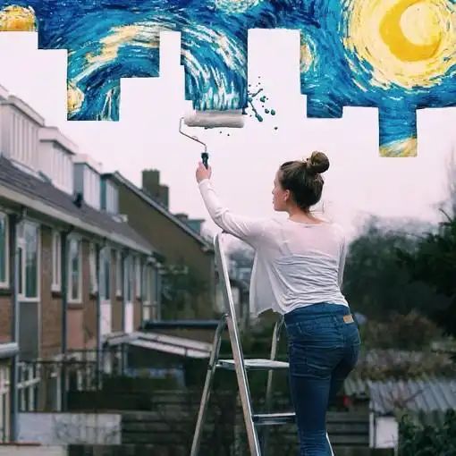 荷兰17岁少女用她并不出众的ps技术,却创造出令人惊艳的作品