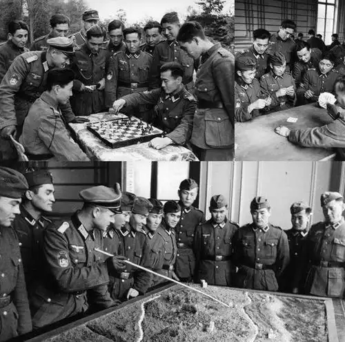 有印度人和黑人,15万犹太人也追随希特勒