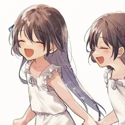 好看女生双人闺蜜头像动