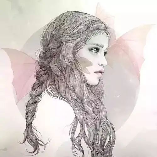 笑靥如花清纯可爱,她笔下的韩范小姐姐都超美