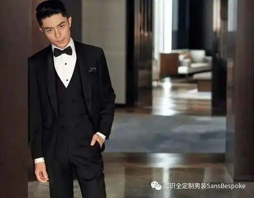 撩一撩2016年结婚的男明星的西服着装