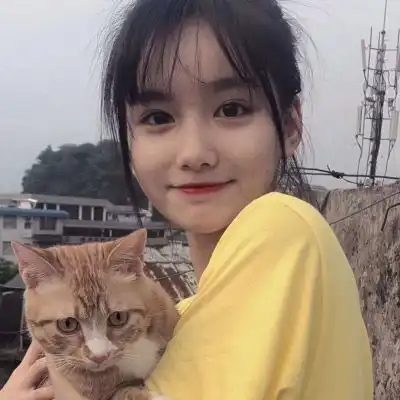 笑很甜的女生高清头像治愈系女生头像系列