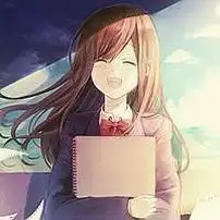 可爱的漫画少女头像我们都有好多梦我们一起闯