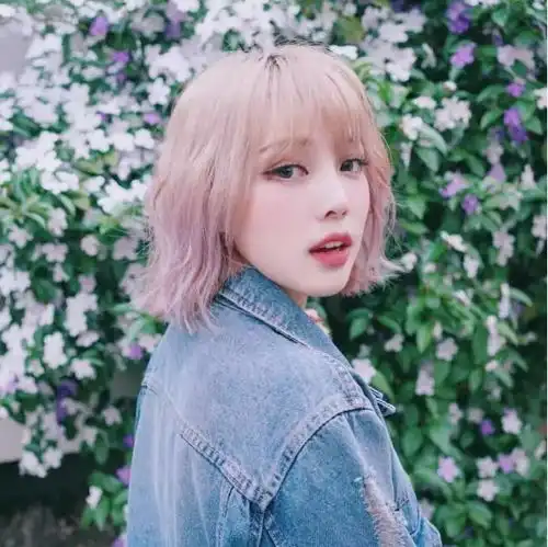 非主流带字头像女短发po