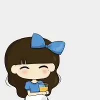 甜美卡通女生qq头像大眼睛卡通女生
