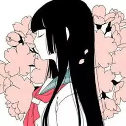 一刀切发型动漫头像