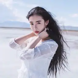 普通自然真人头像女侧脸