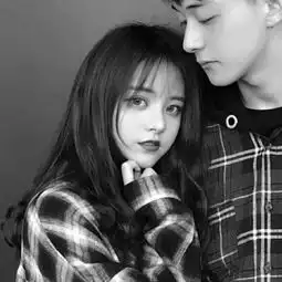 微信头像女高冷黑白马伊