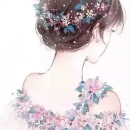 女生头像背影照片ins高