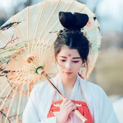 唯美有意境油纸伞古风头像2018精选再美的网名也不及你的名字