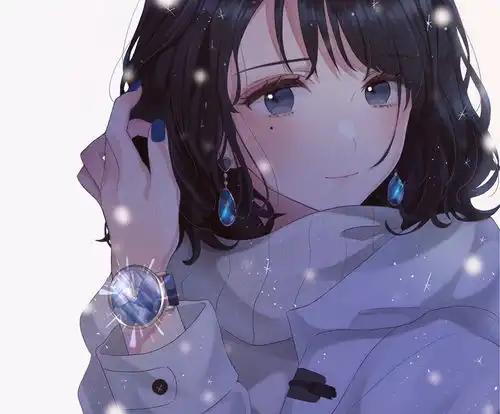 唯美的少女插画,描绘出柔美的一面,更透露出柔美背后的坚韧气质