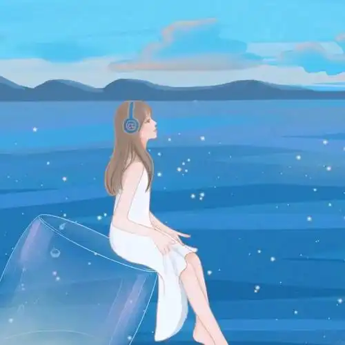 微信头像女生简约干净人