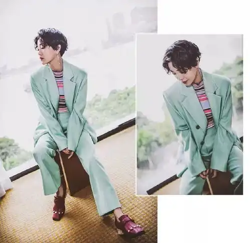 又一个换发型堪比整容的女孩子出现了郭采洁的香港卷太惊艳