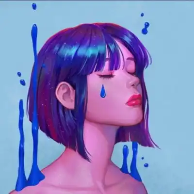唐崎夜雨自截少女插画头像画师女生头像我要个性网