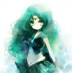 超漂亮的女生头像动画凄