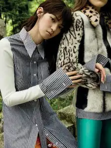 组图超模江原美希野外写真曝光气质高冷显女神范儿