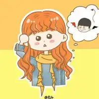 头像女生卡通韩版奶酪陷