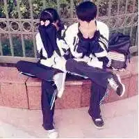 穿校服的情侣头像微信头像图片大全