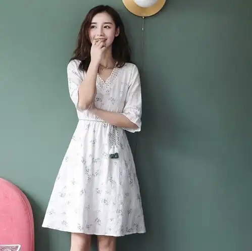 秒变清新少女的碎花裙,你穿了吗
