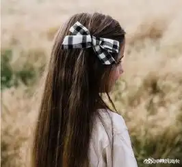 这样的蝴蝶结可以让小公主美一个夏天