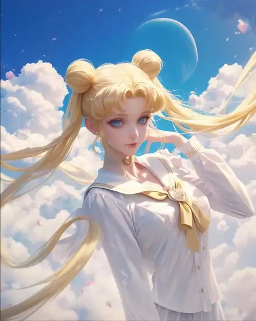美少女战士白色系轻熟装扮look,喜欢谁的风格sailormoon