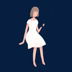 唯美清秀可爱小女孩免抠图图片素材其他格式下载动漫人物大全