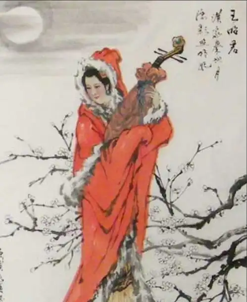 大汉第一美女王昭君,为大汉远嫁匈奴,一下车就惊艳匈奴全族