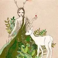 手绘艺术头像女生微信头像图片大全