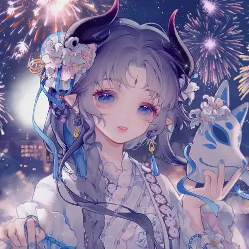 心动女生头像不见面的日子你也要闪闪发光