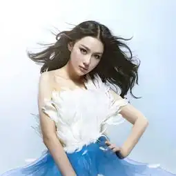 仙女头像梦幻漂亮张馨予