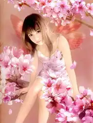 台湾言情小说手绘美女插画