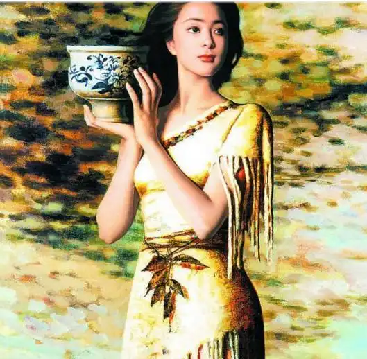 谢楚余笔下性感美貌的女人