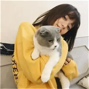 女生抱着猫很酷的头像美女与猫你到底喜欢那个