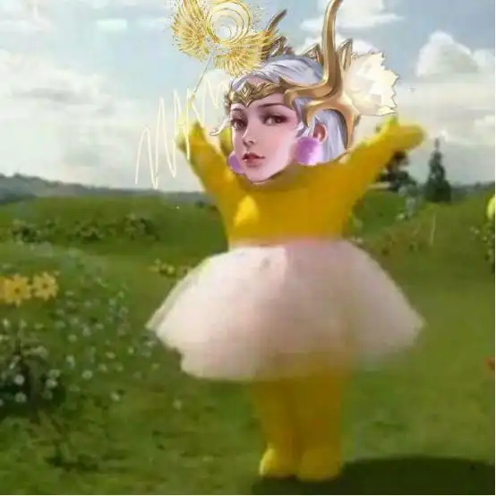 彩虹头像女仙气捆仙绳