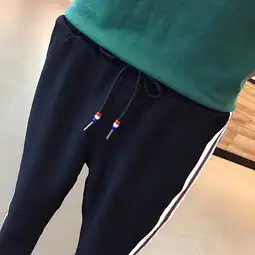 九分裤男休闲小脚裤子秋季潮流个性百搭港风9分快手红人网红同款一件代发