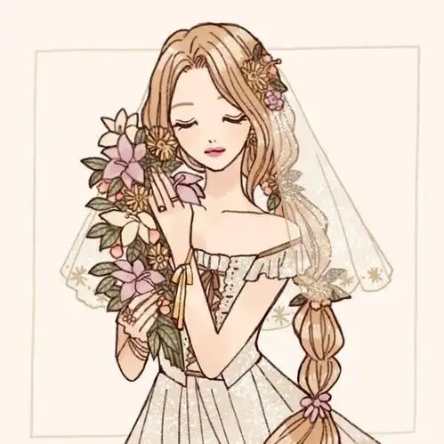 无水印女生头像乐佩公主