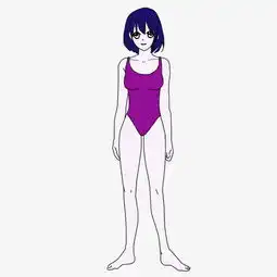 卡通的人物手绘的美女图片素材其他格式下载动漫人物大全