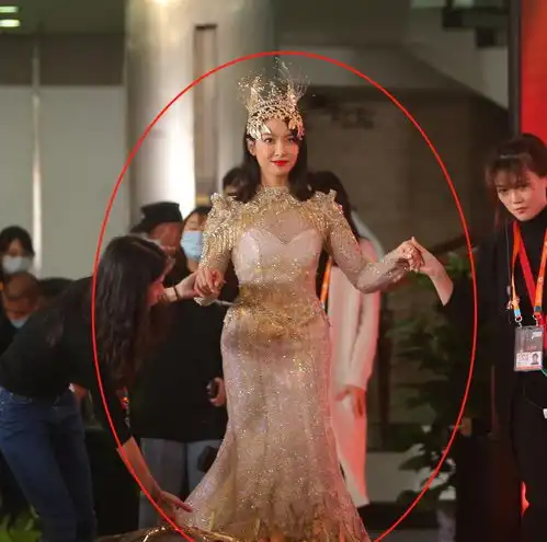 金鹰女神造型有多丑宋茜颁奖典礼换身礼服,效果美出新高度