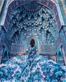 穿高定裙打卡全球美景,摄影女巫的造梦计划,疯狂圈粉70万