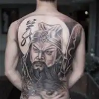 微信头像纹身脖子上男微信头像图片大全